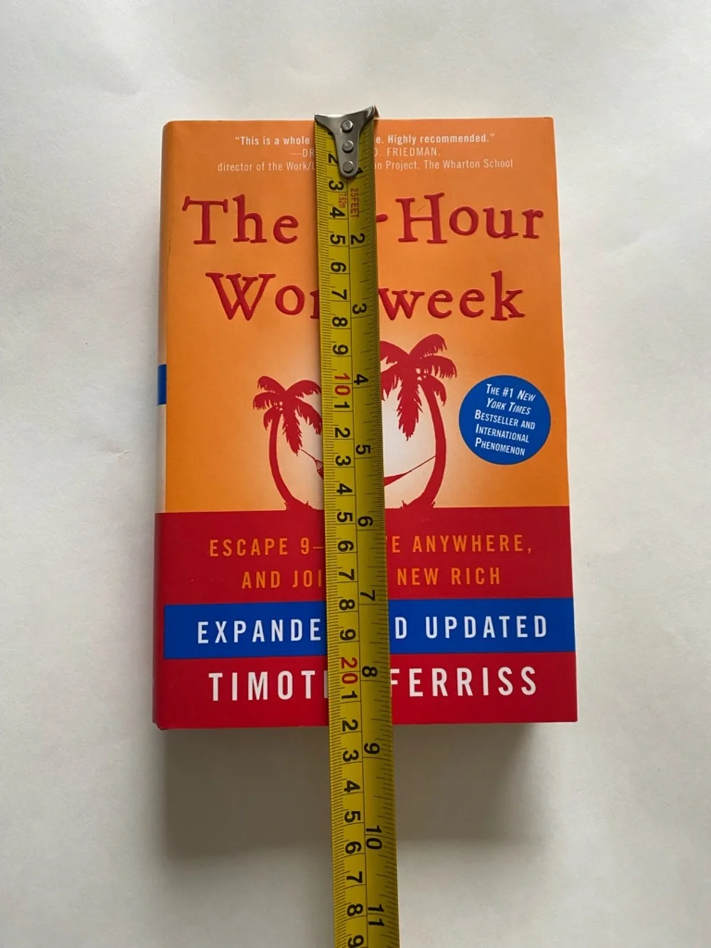 🔥3/$25🔥The 4-Hour Workweek by Timothy Ferriss - Orange/Red - Picture 3 of 5